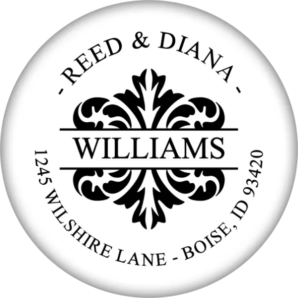 Monogram Address Stamp - Ambrosia