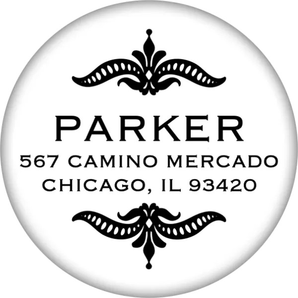 Monogram Address Stamp - New Orleans