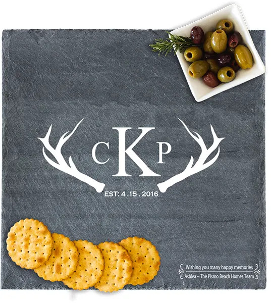 Slate Cheese Board - Antlers