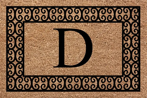 Welcome Home Doormat - Charleston - Initial