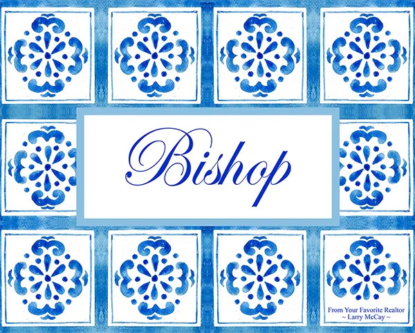 Large Tempered Glass Cutting Board - 12" × 15" - Blue Tiles