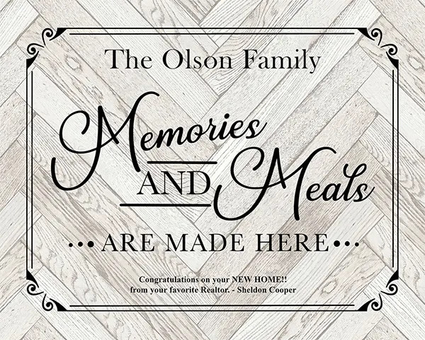 Large Tempered Glass Cutting Board - 12" × 15" - Memories and Meals