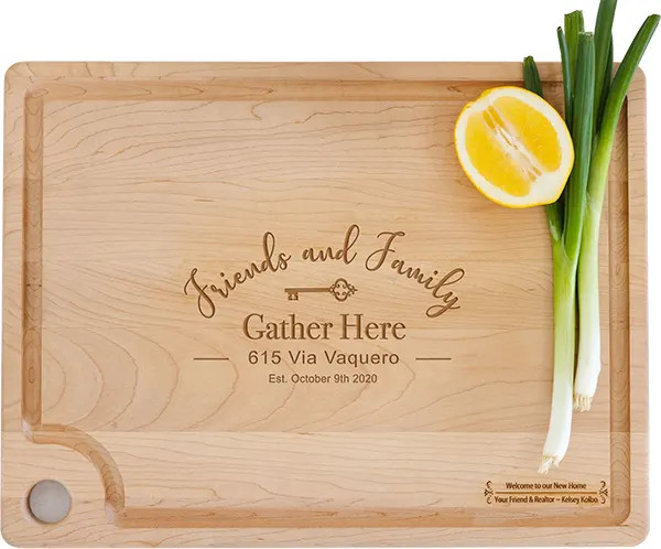 Maple Cutting Board - Friends and Family