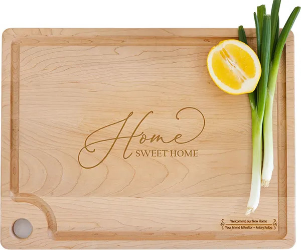 Maple Cutting Board - Home Sweet Home 2