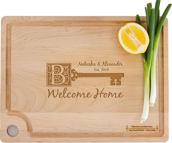 Maple Cutting Board - Rustic Key