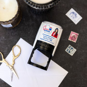 Monogram Address Stamp Photo