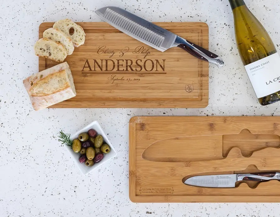 Santoku Knife Set Closing Gift